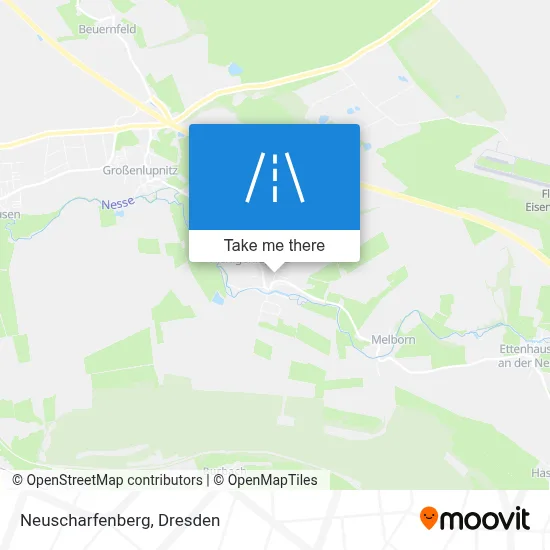Neuscharfenberg map