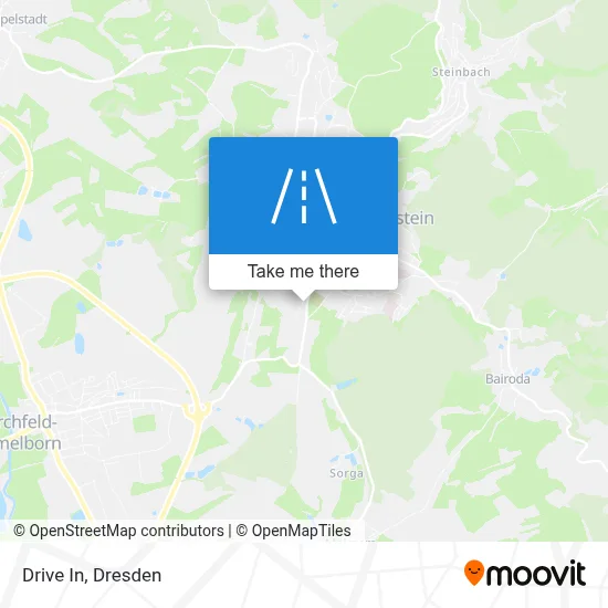 Drive In map