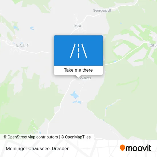 Meininger Chaussee map
