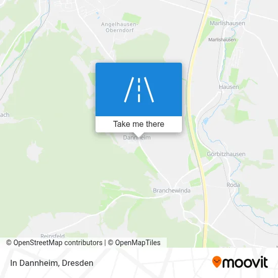 In Dannheim map