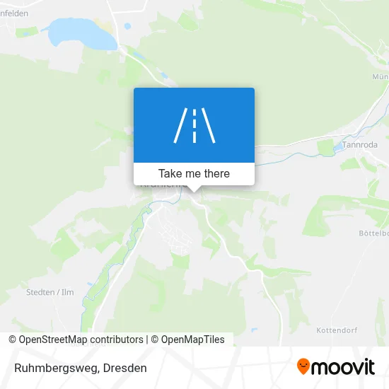 Ruhmbergsweg map