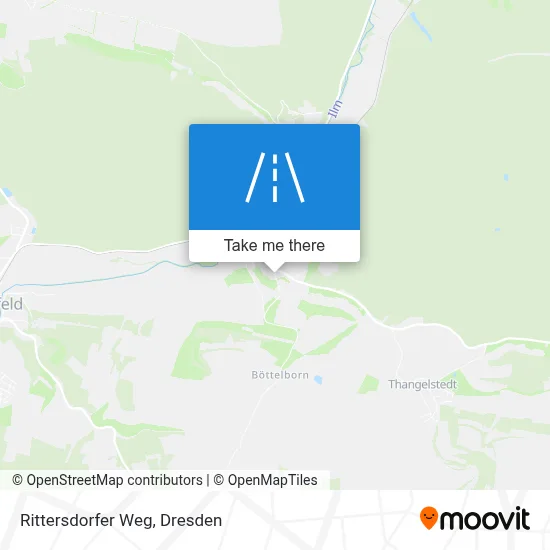 Rittersdorfer Weg map