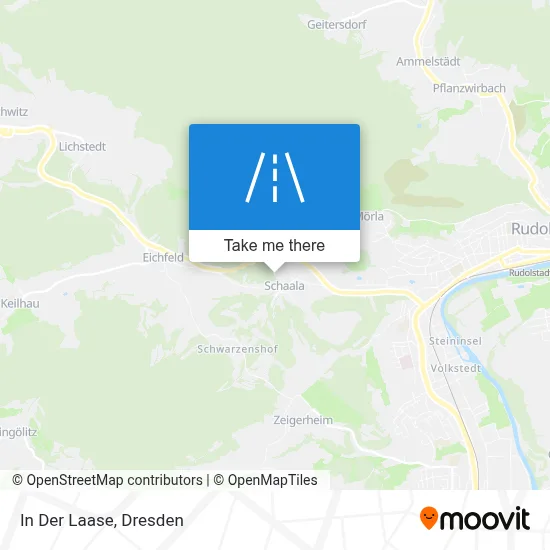 In Der Laase map