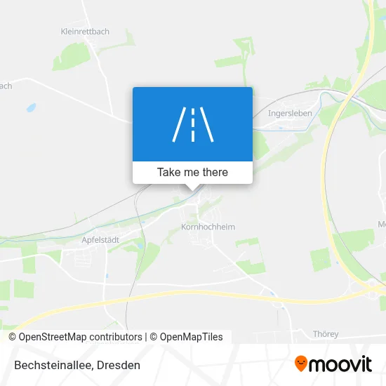 Bechsteinallee map
