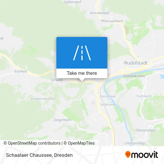 Schaalaer Chaussee map