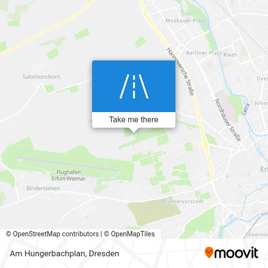 Am Hungerbachplan map