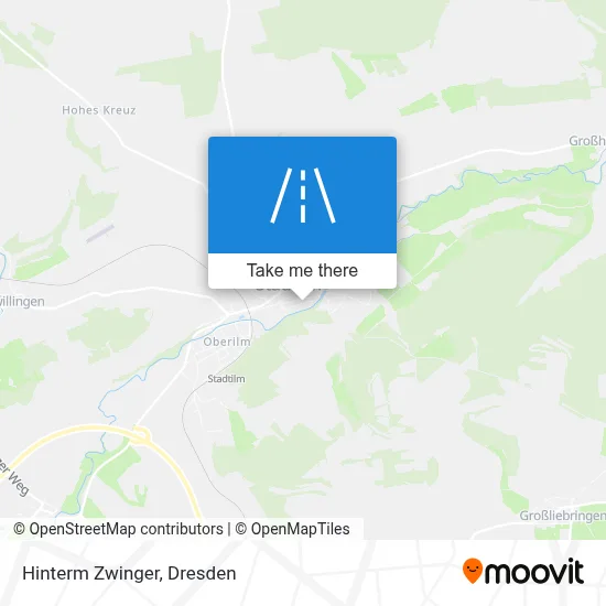 Hinterm Zwinger map