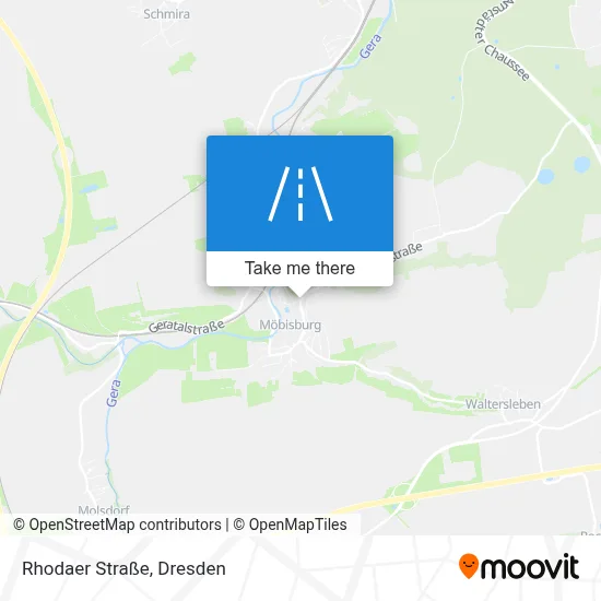Rhodaer Straße map