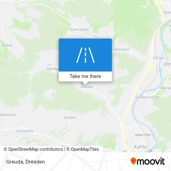 Greuda map