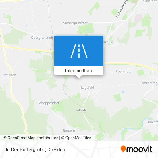 In Der Buttergrube map