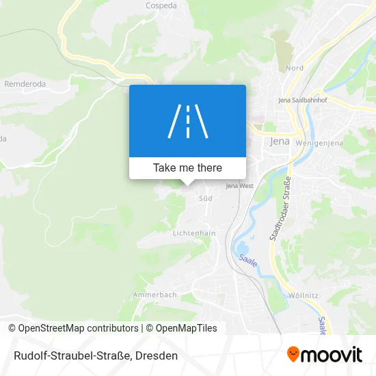 Rudolf-Straubel-Straße map