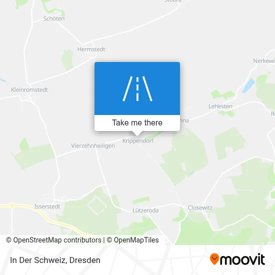 In Der Schweiz map
