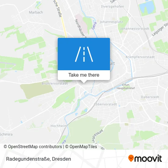 Radegundenstraße map
