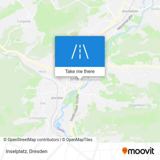 Inselplatz map