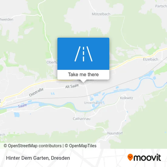 Hinter Dem Garten map