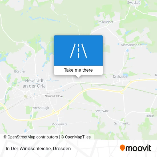 In Der Windschleiche map