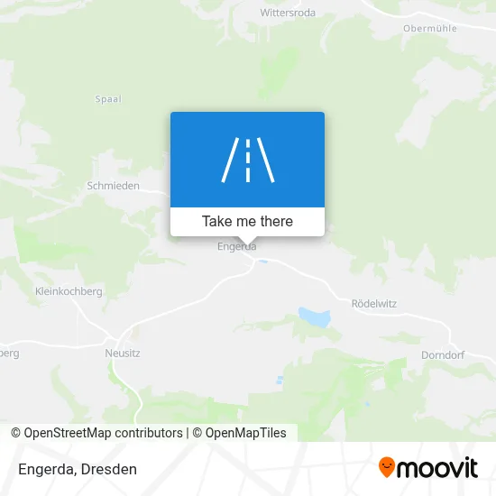 Engerda map