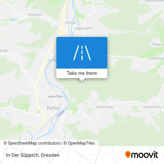 In Der Süppich map