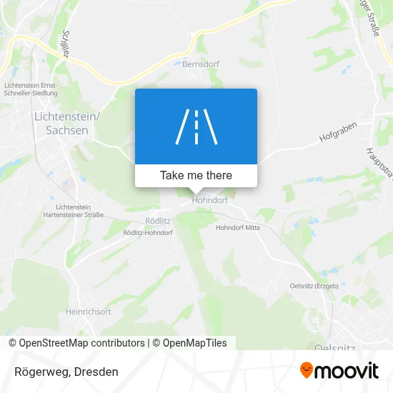 Rögerweg map