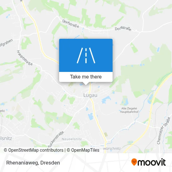 Rhenaniaweg map