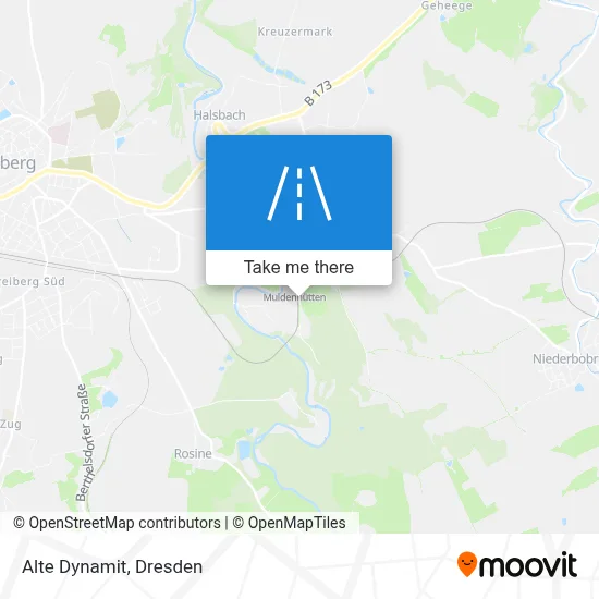 Alte Dynamit map