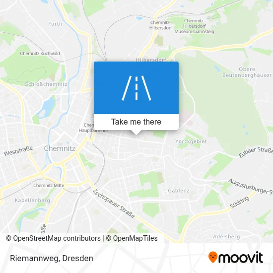 Riemannweg map