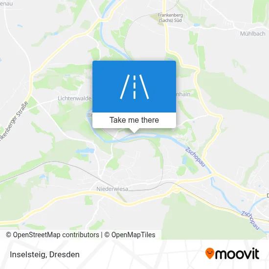 Inselsteig map