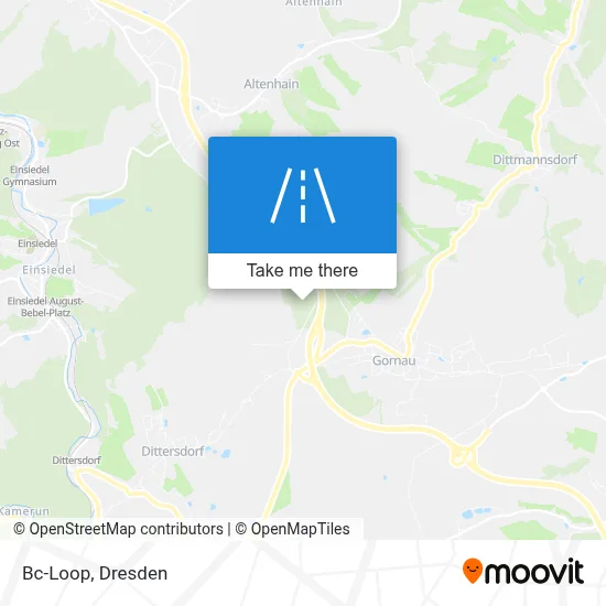 Bc-Loop map
