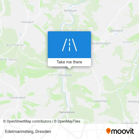 Edelmannsteig map