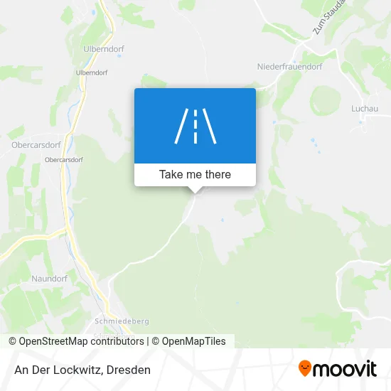 An Der Lockwitz map