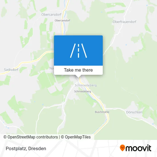 Postplatz map