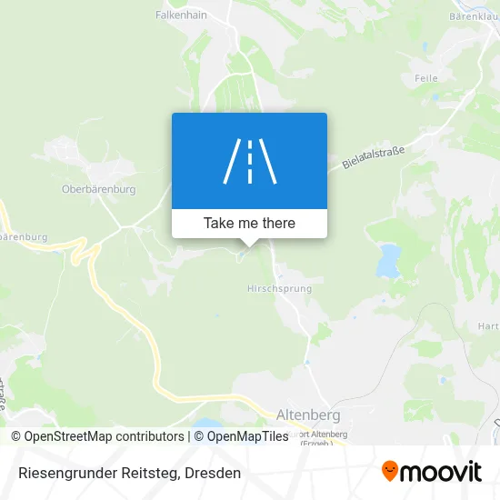 Riesengrunder Reitsteg map