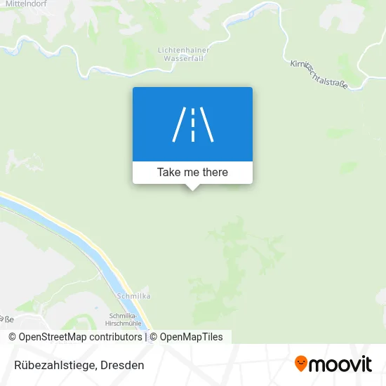 Rübezahlstiege map