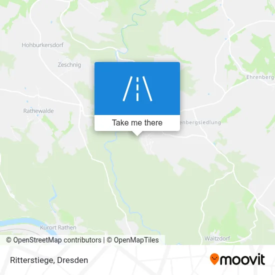 Ritterstiege map