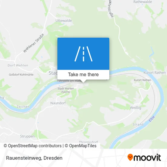 Rauensteinweg map