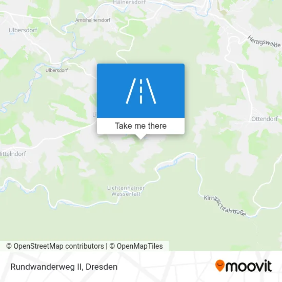 Rundwanderweg II map
