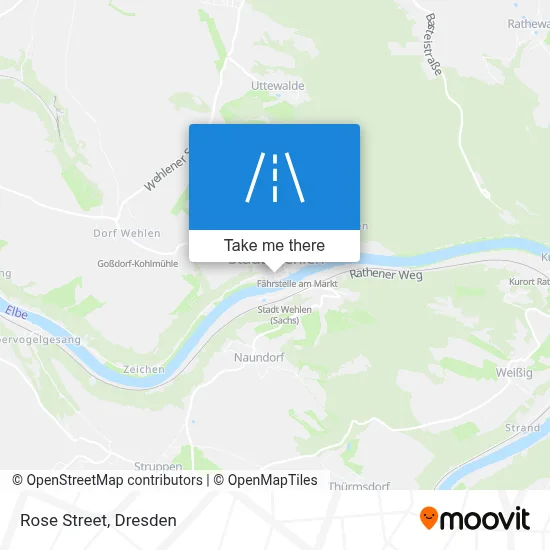 Rosenstraße map