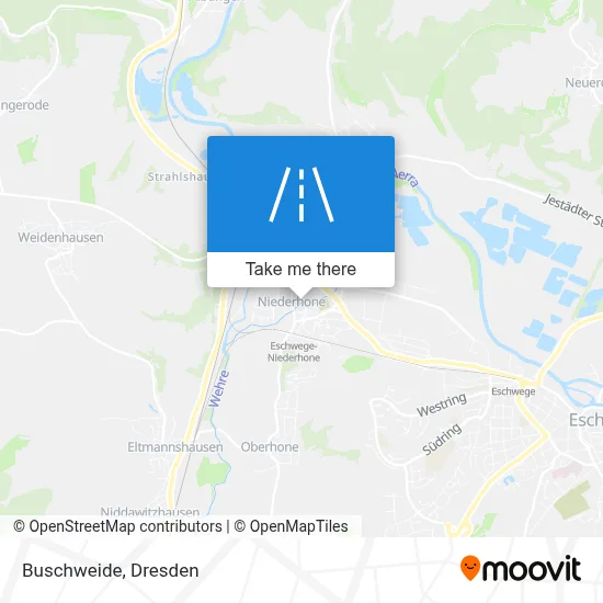 Buschweide map
