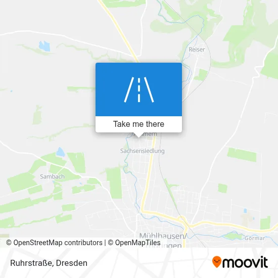 Ruhrstraße map