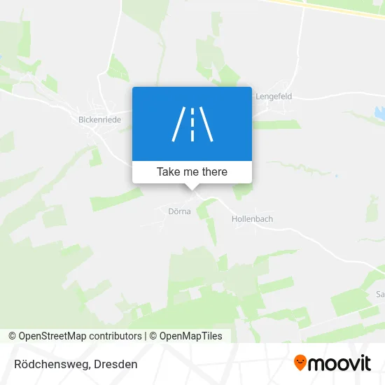 Rödchensweg map