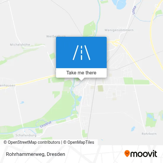 Rohrhammerweg map