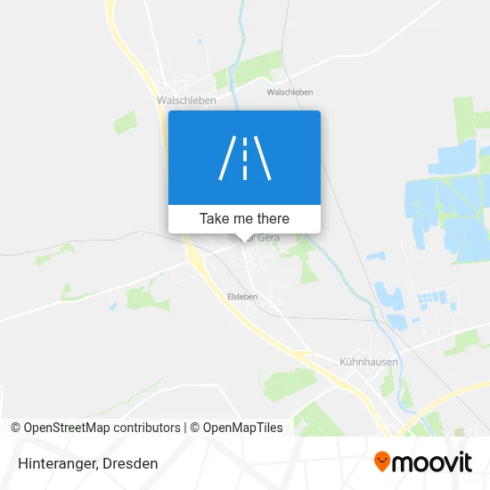 Hinteranger map