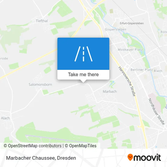 Marbacher Chaussee map