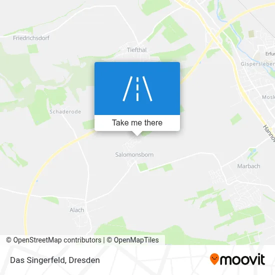 Das Singerfeld map