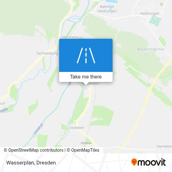 Wasserplan map