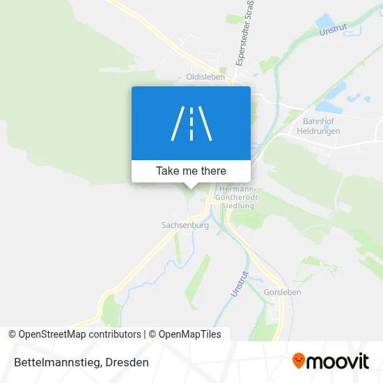 Bettelmannstieg map