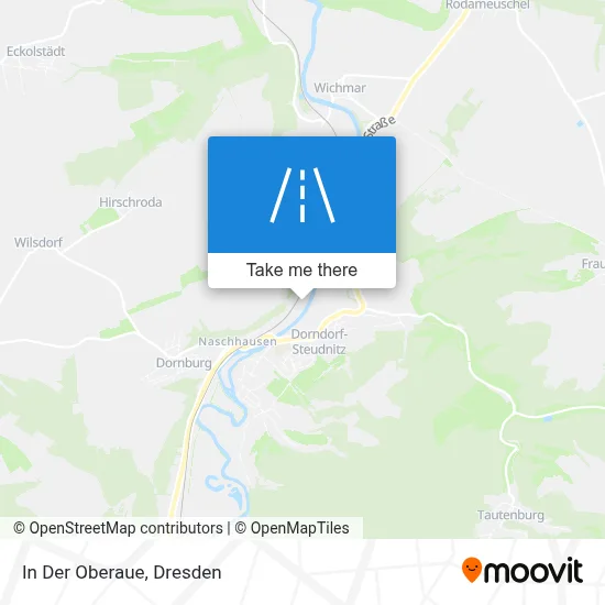In Der Oberaue map