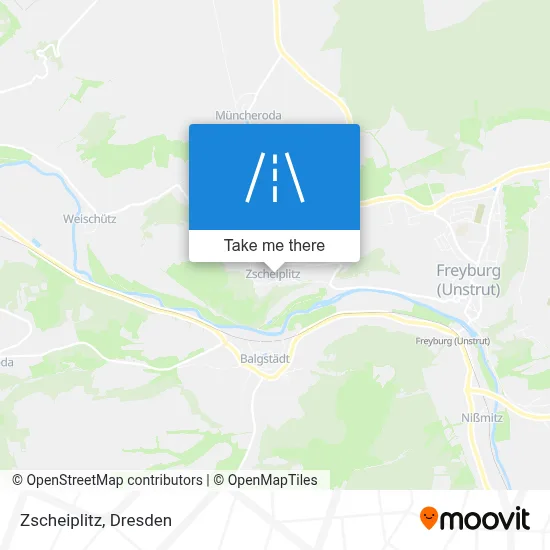 Zscheiplitz map