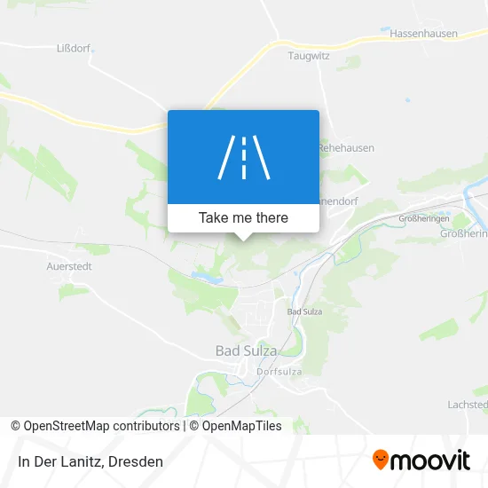 In Der Lanitz map