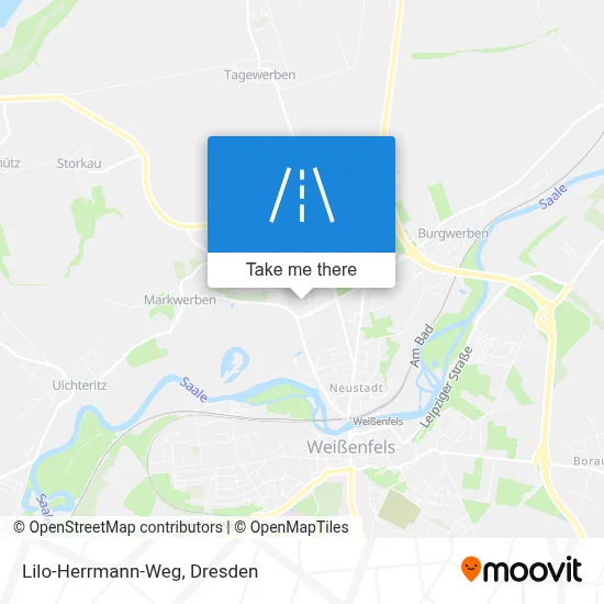 Lilo-Herrmann-Weg map
